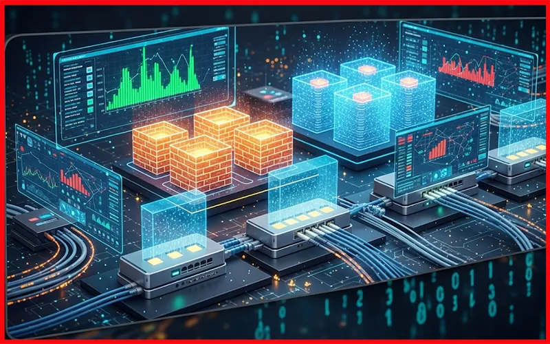 Hệ thống bảo vệ đa lớp giúp chính sách bảo mật KEOVIP kiểm soát hành vi truy cập trái phépAlt: Tường lửa và mã hóa trong chính sách bảo mật KEOVIP