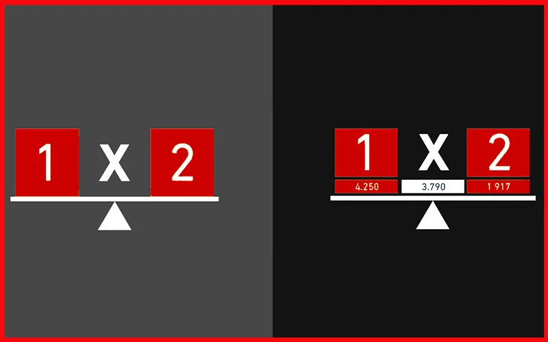 Tỷ lệ kèo cược châu Âu 1X2 cơ bảnAlt: Tỷ lệ kèo châu Âu 1X2